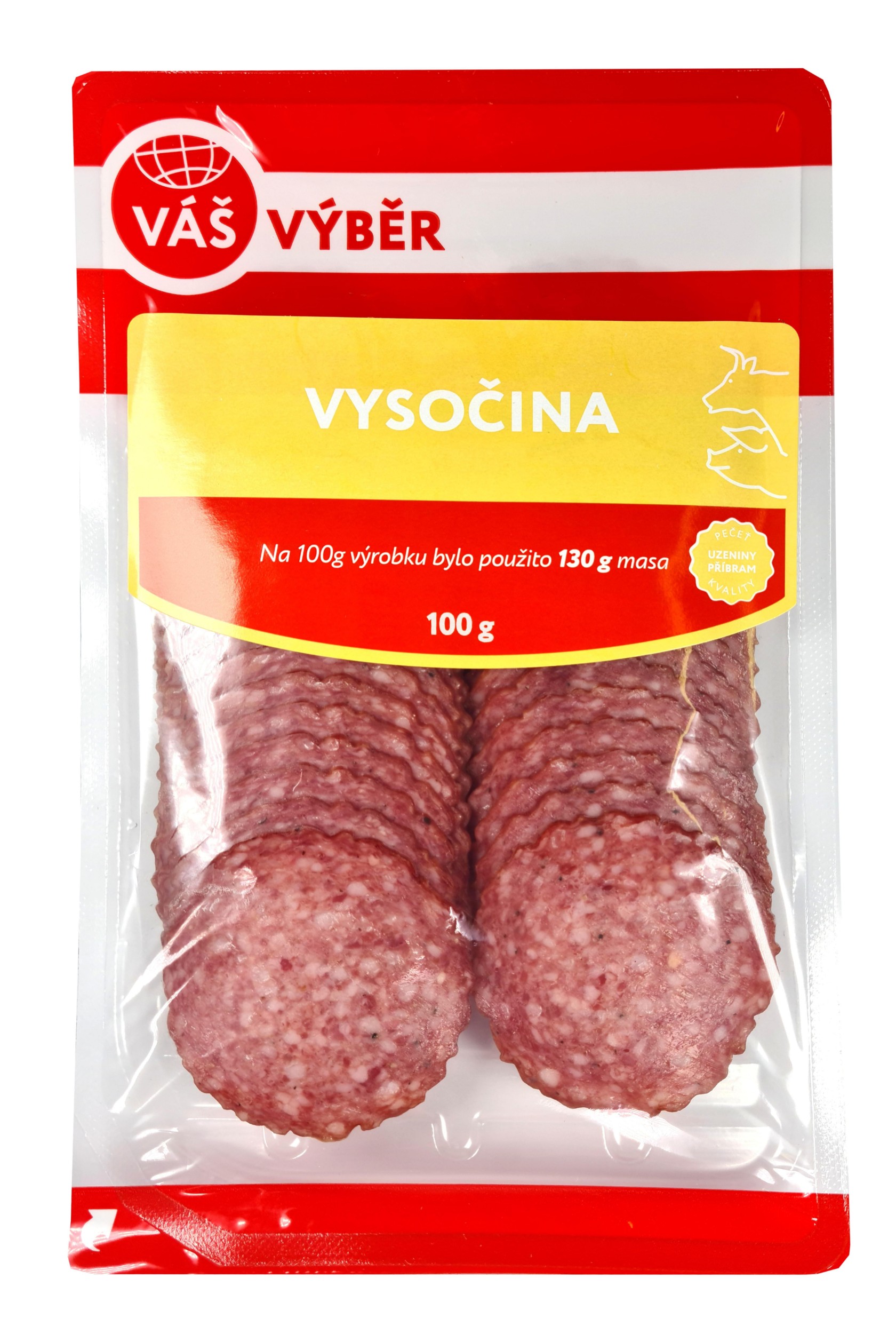 TOP produkty - Váš výběr Vysočina krájená 100g