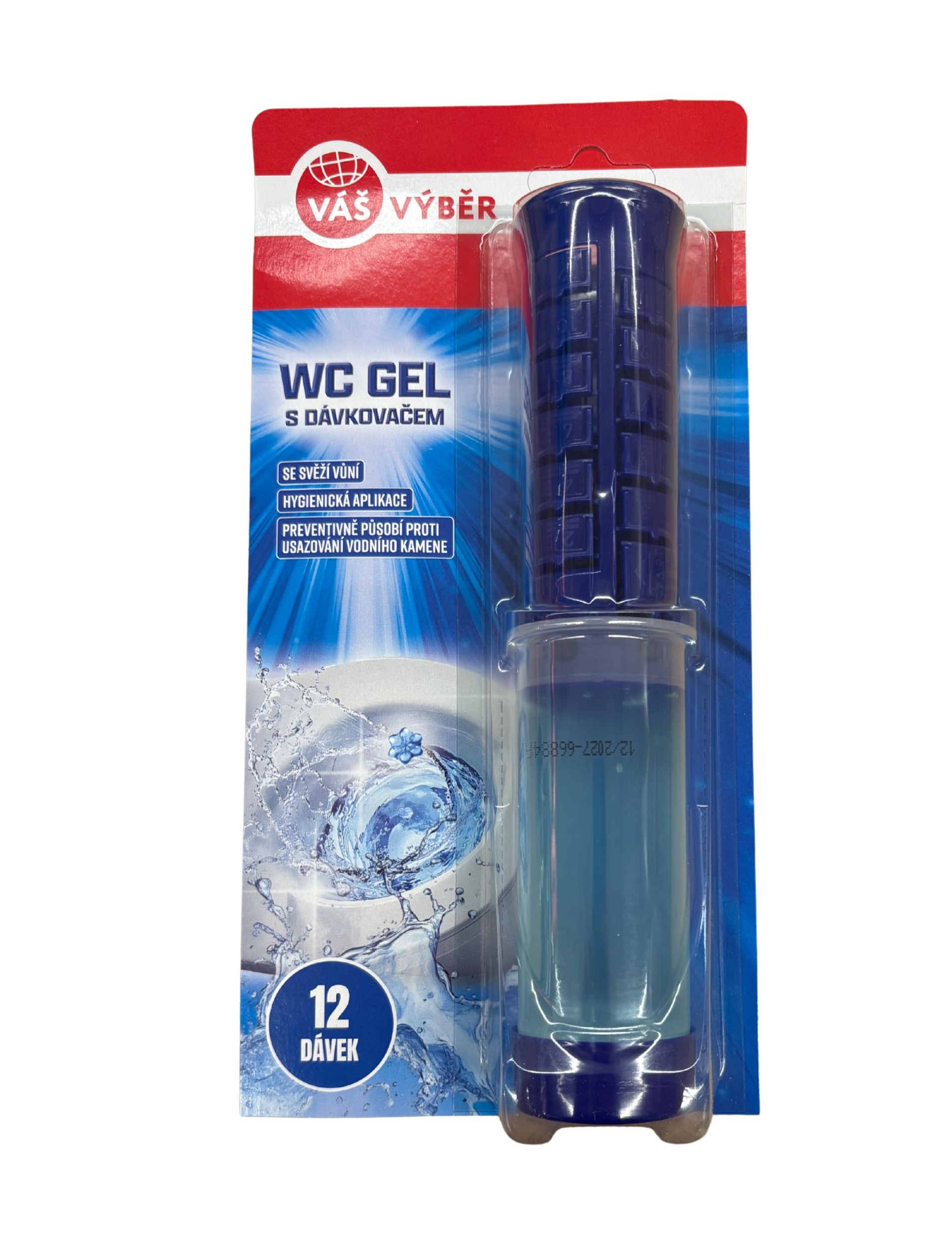 Drogerie a kosmetika - Váš Výběr WC gel s dávkovačem se svěží vůní 75 ml