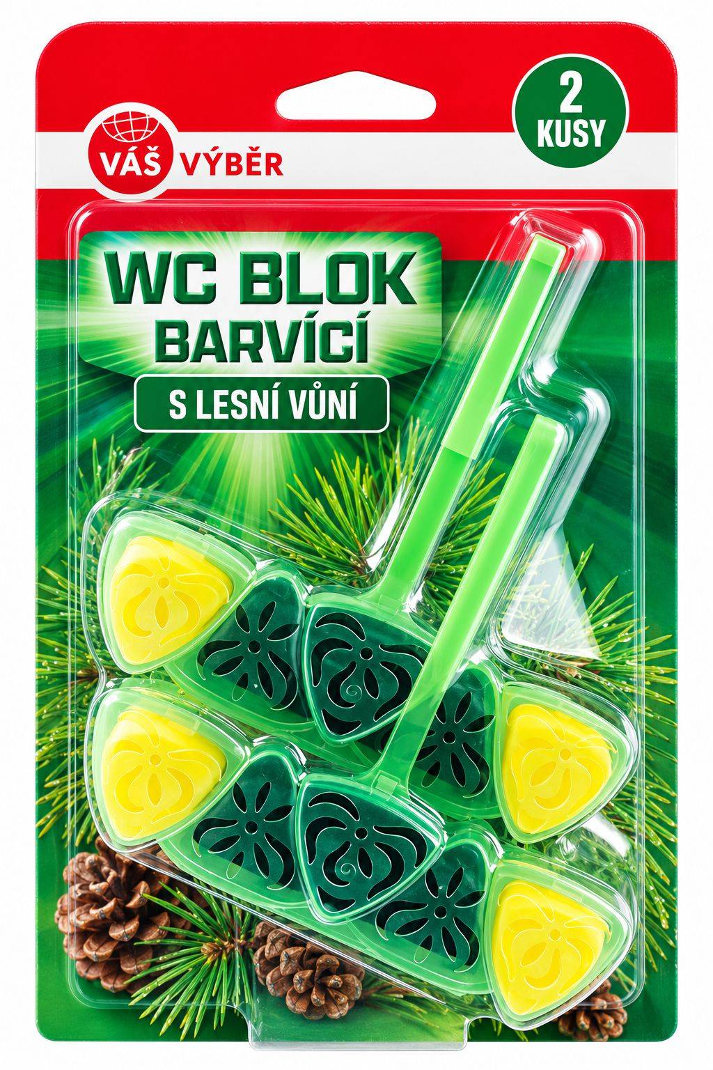 Drogerie a kosmetika - Váš Výběr závěs do WC- Forest  2x40 g