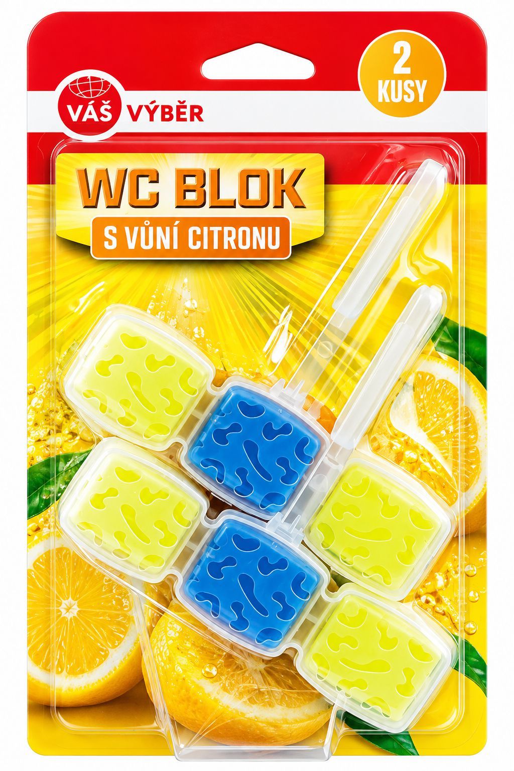 Drogerie a kosmetika - Váš Výběr závěs do WC - Lemon 2x45 g