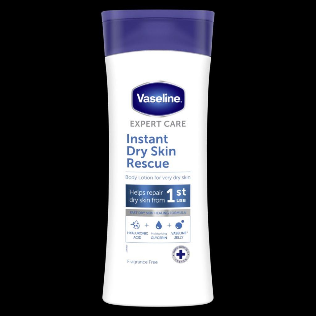 Drogerie a kosmetika - Vaseline tělové mléko Dry Skin Rescue 400 ml