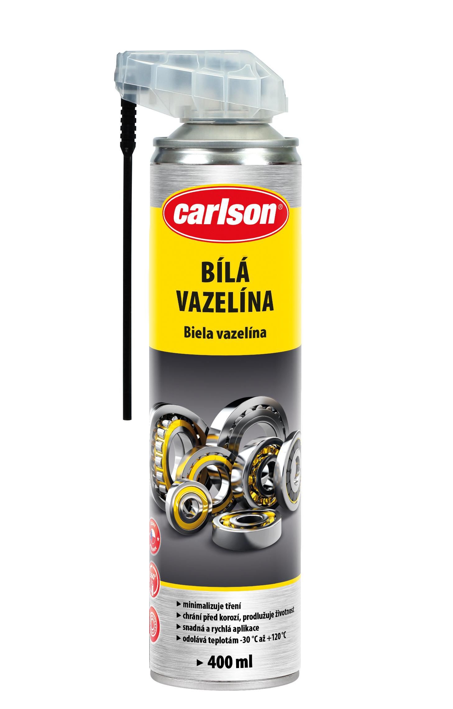 Auto-moto - VAZELÍNA BÍLÁ CARLSON AEROSOL 400ML