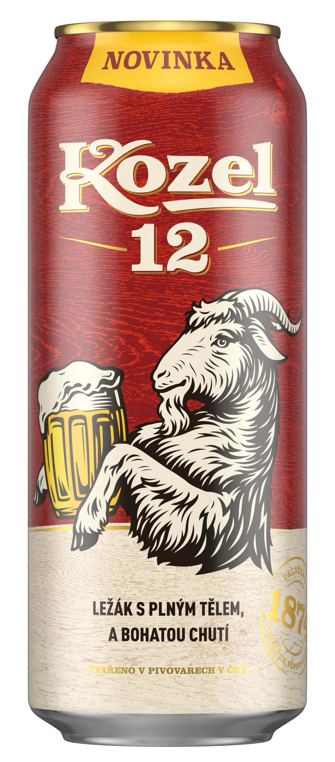 Nápoje - Velkopopovický Kozel 12 0,5L plech