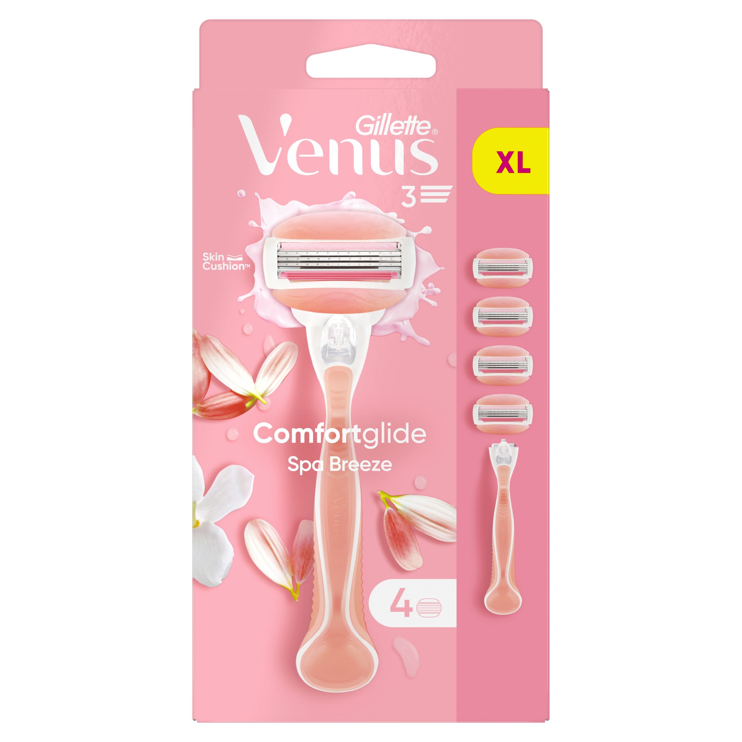 Drogerie a kosmetika - Venus ComfortGlide Spa Breeze H+4