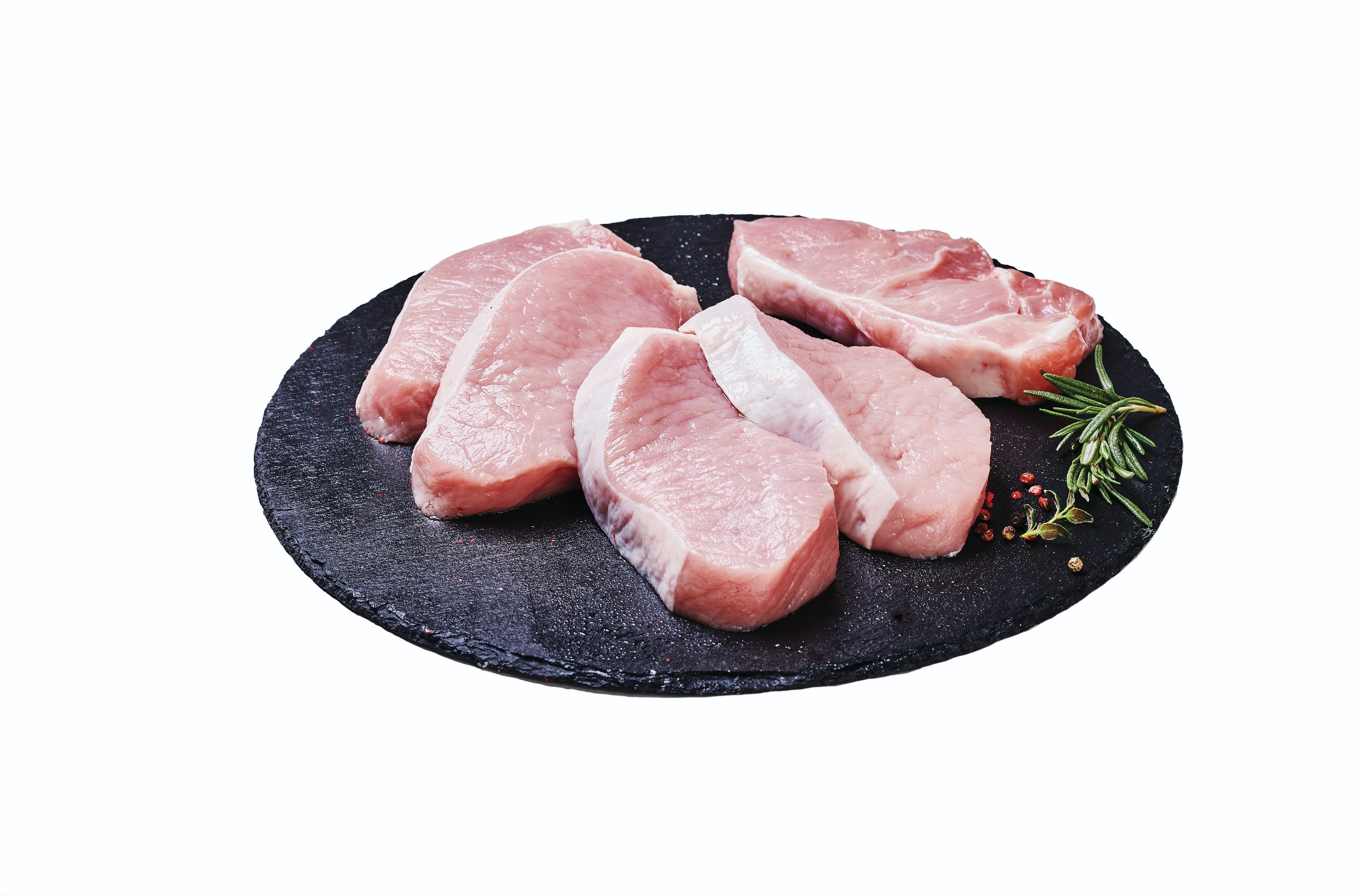 Vepřová pečeně (kotleta) 2ks bez kosti porcovaná Globus - ca. 250 g