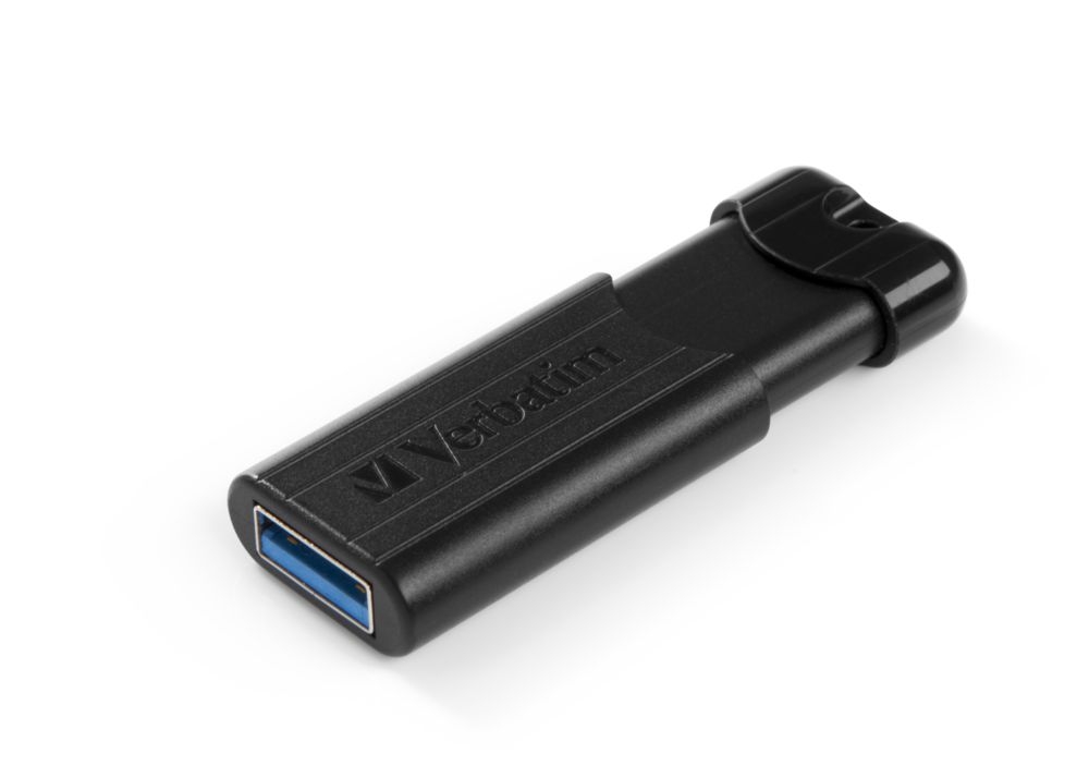Elektro - Verbatim flash disk 64GB Pinstripe Black