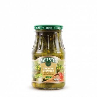 Trvanlivé potraviny - Veres Okurková Zákuska s hořčicí a paprikou 300g