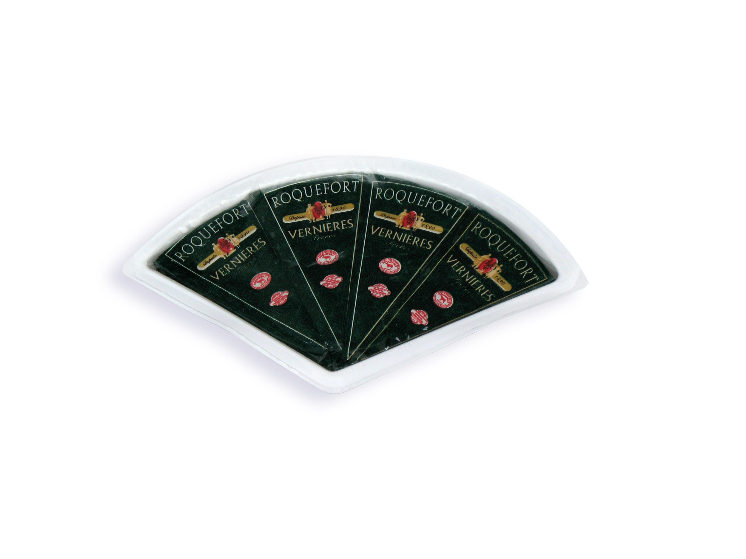Mléčné a chlazené - Verniéres Roquefort 4x25g
