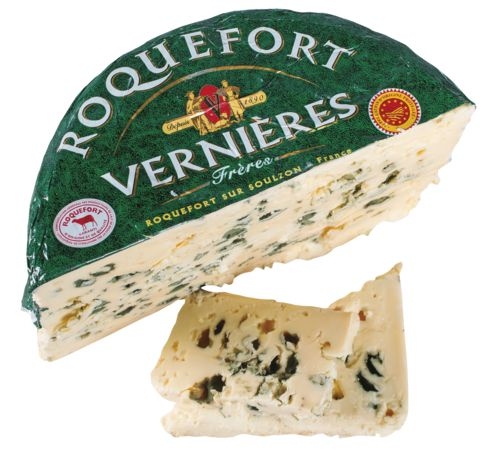Mléčné a chlazené - Vernieres Roquefort AOP - cca 100 g