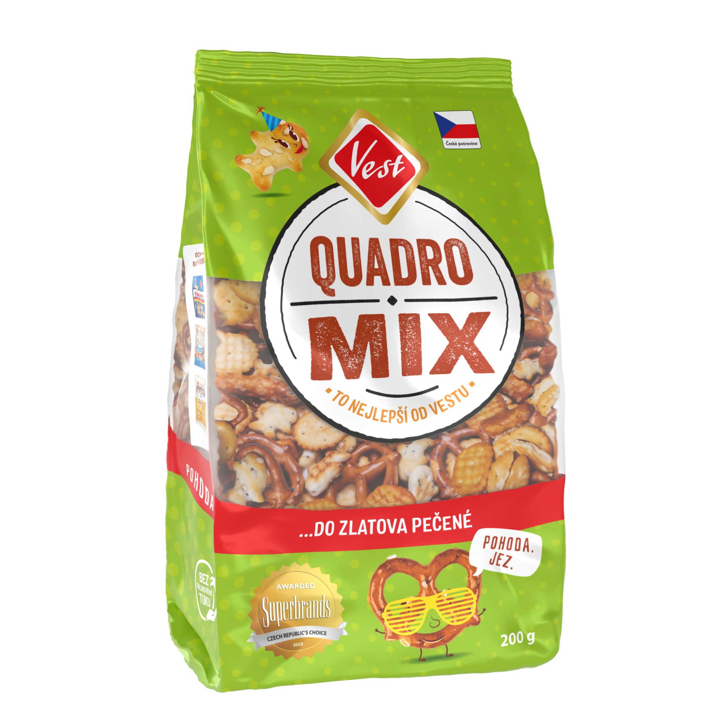 Trvanlivé potraviny - Vest Quadro mix 200g