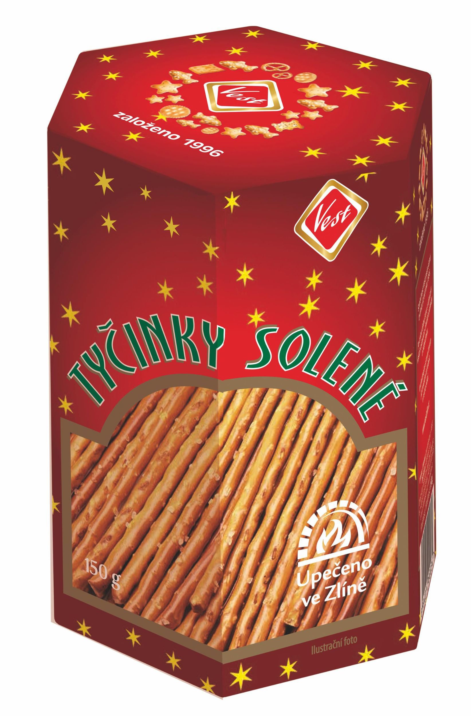 Trvanlivé potraviny - Vest Vestky tyčinky solené 150 g