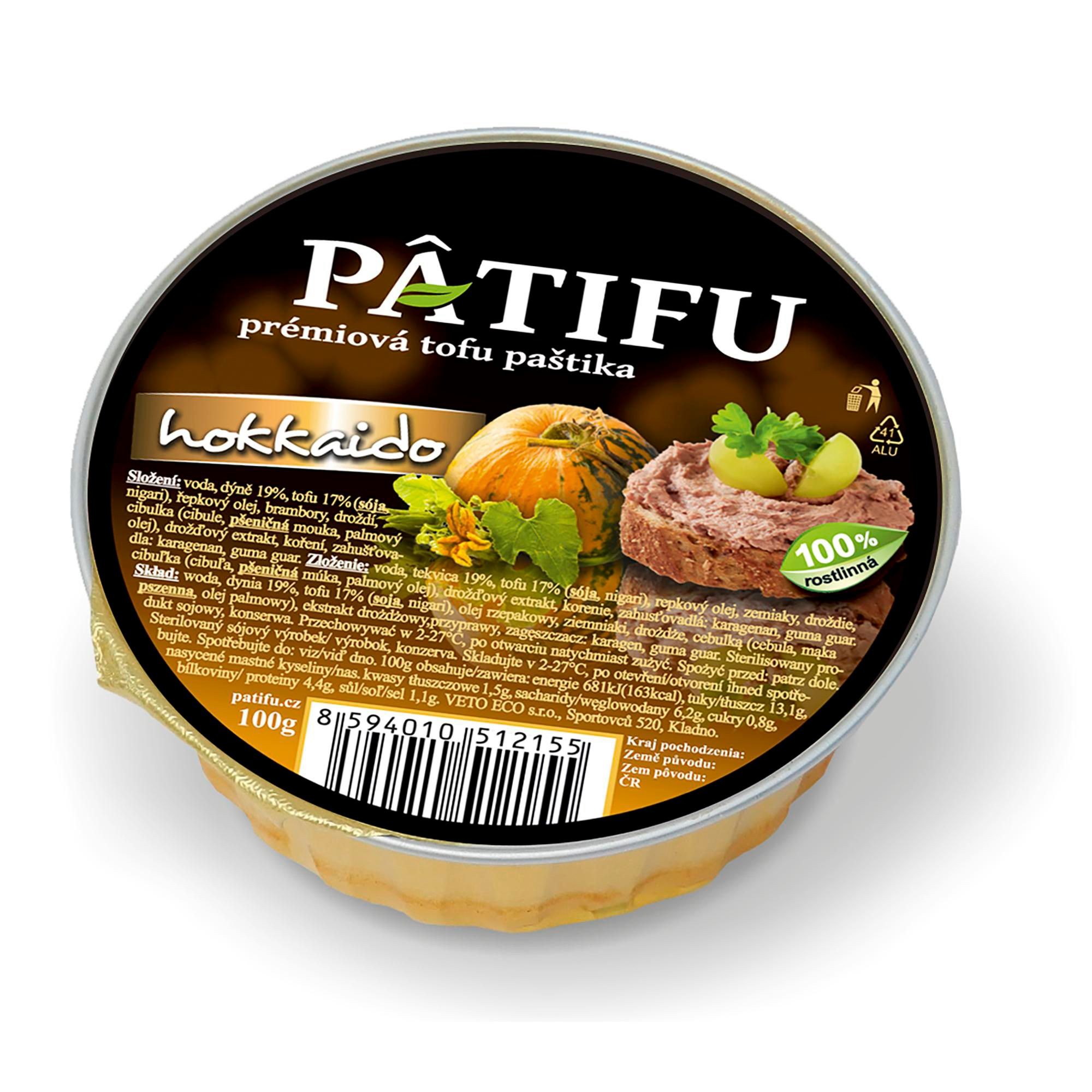 Zdravý svět - Veto eco Paštika Patifu hokaido 100 g