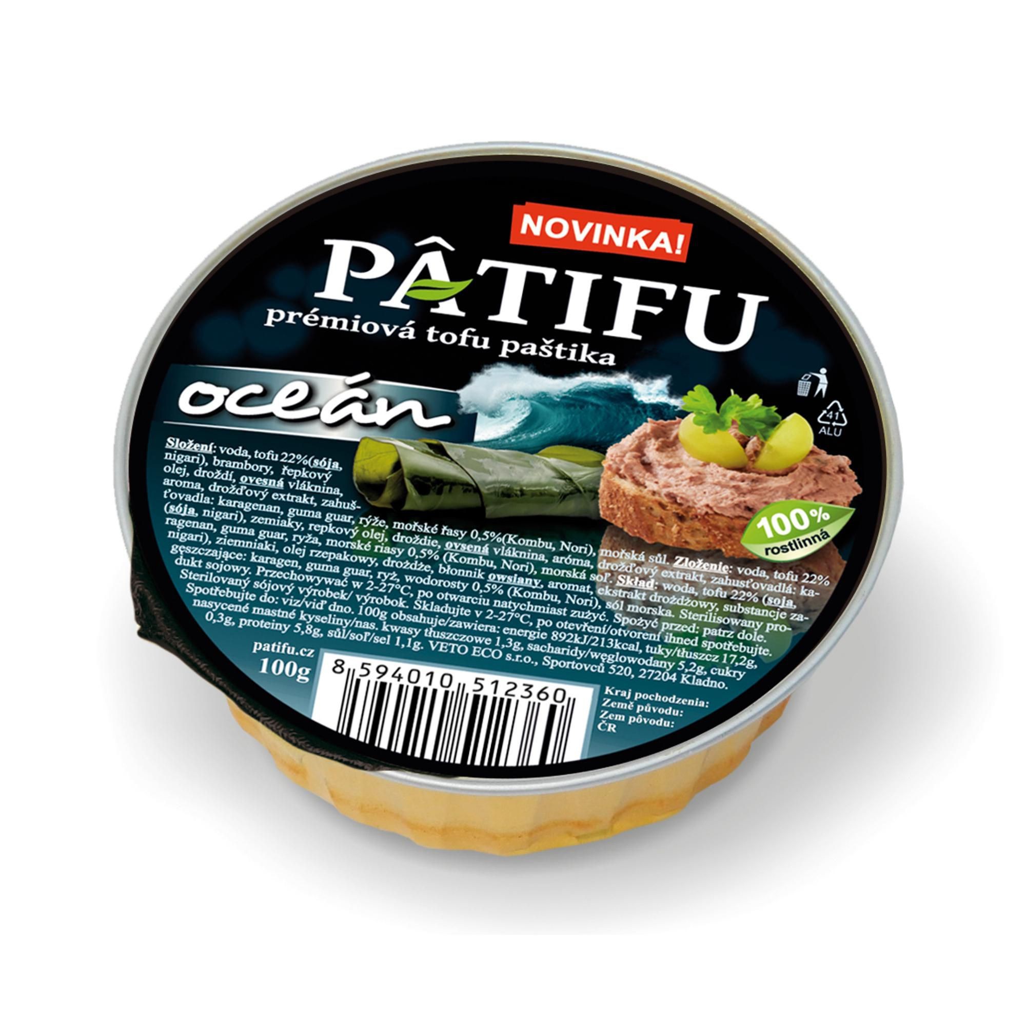 Zdravý svět - Veto eco Paštika patifu oceán 100g
