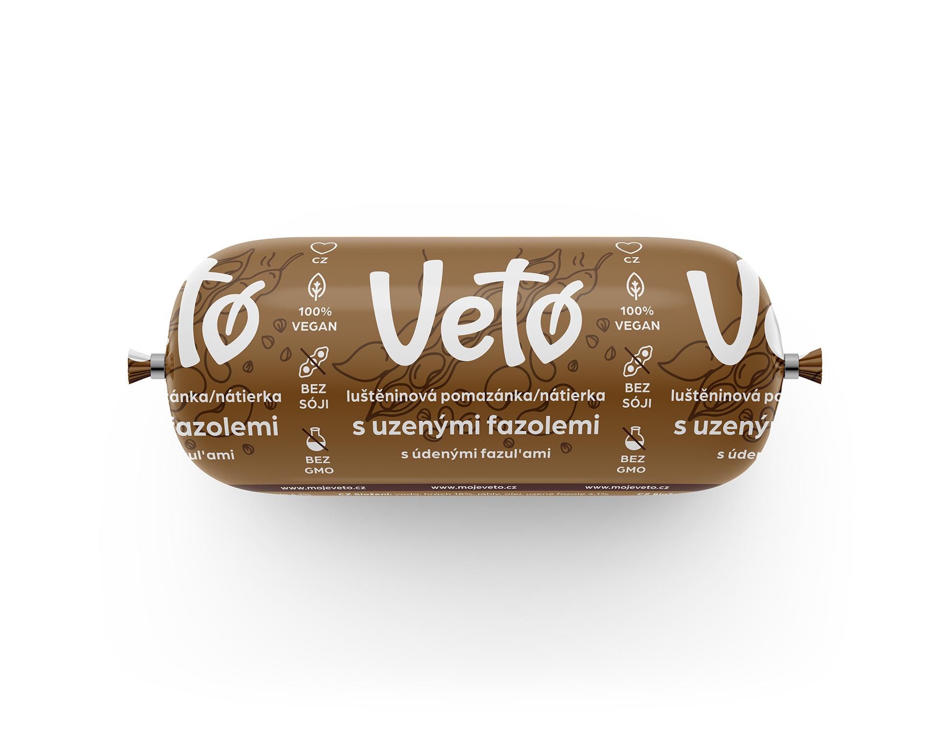 Zdravý svět - Veto Pomazánka s uzenými fazolemi 100g
