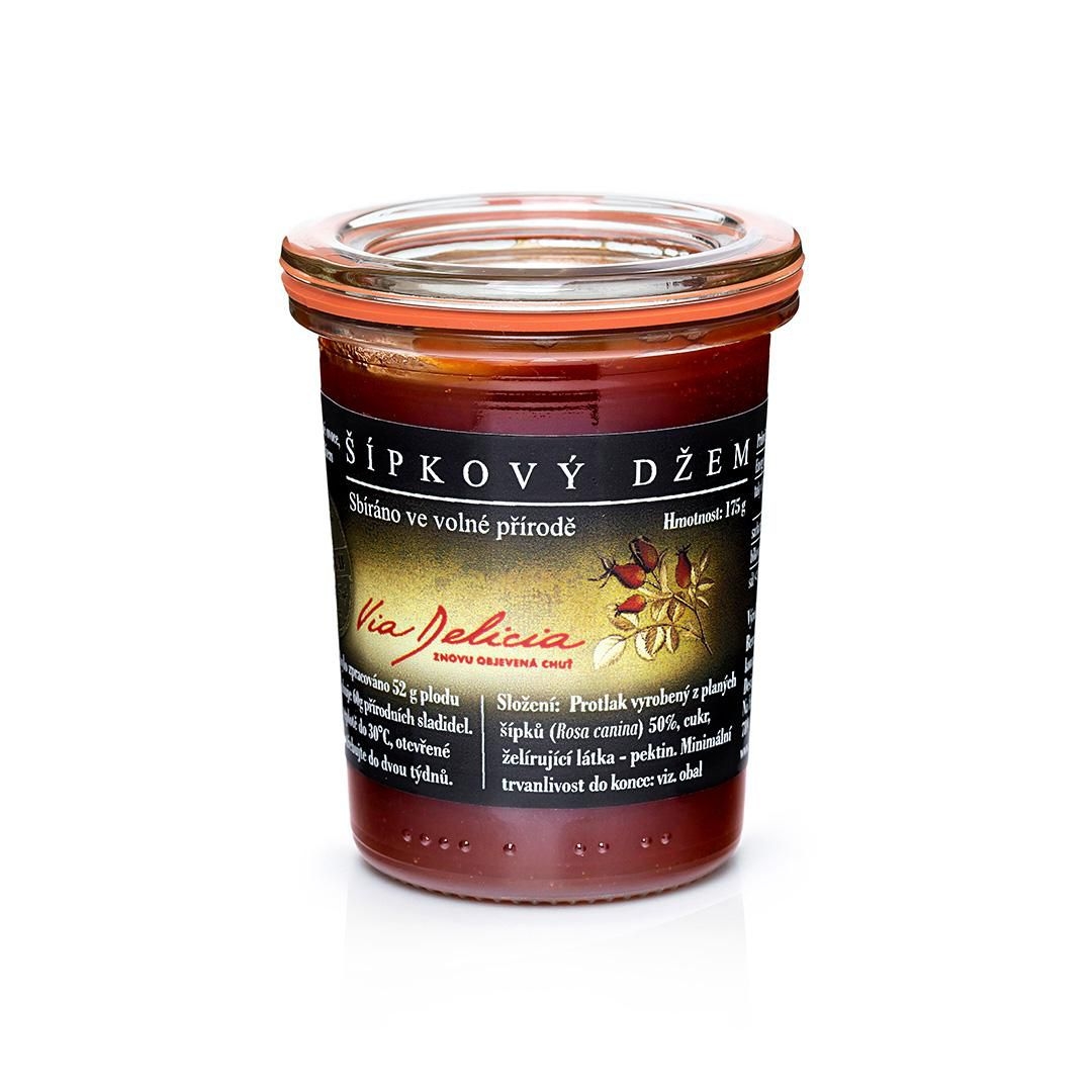Via Delicia Šípkový džem 175g