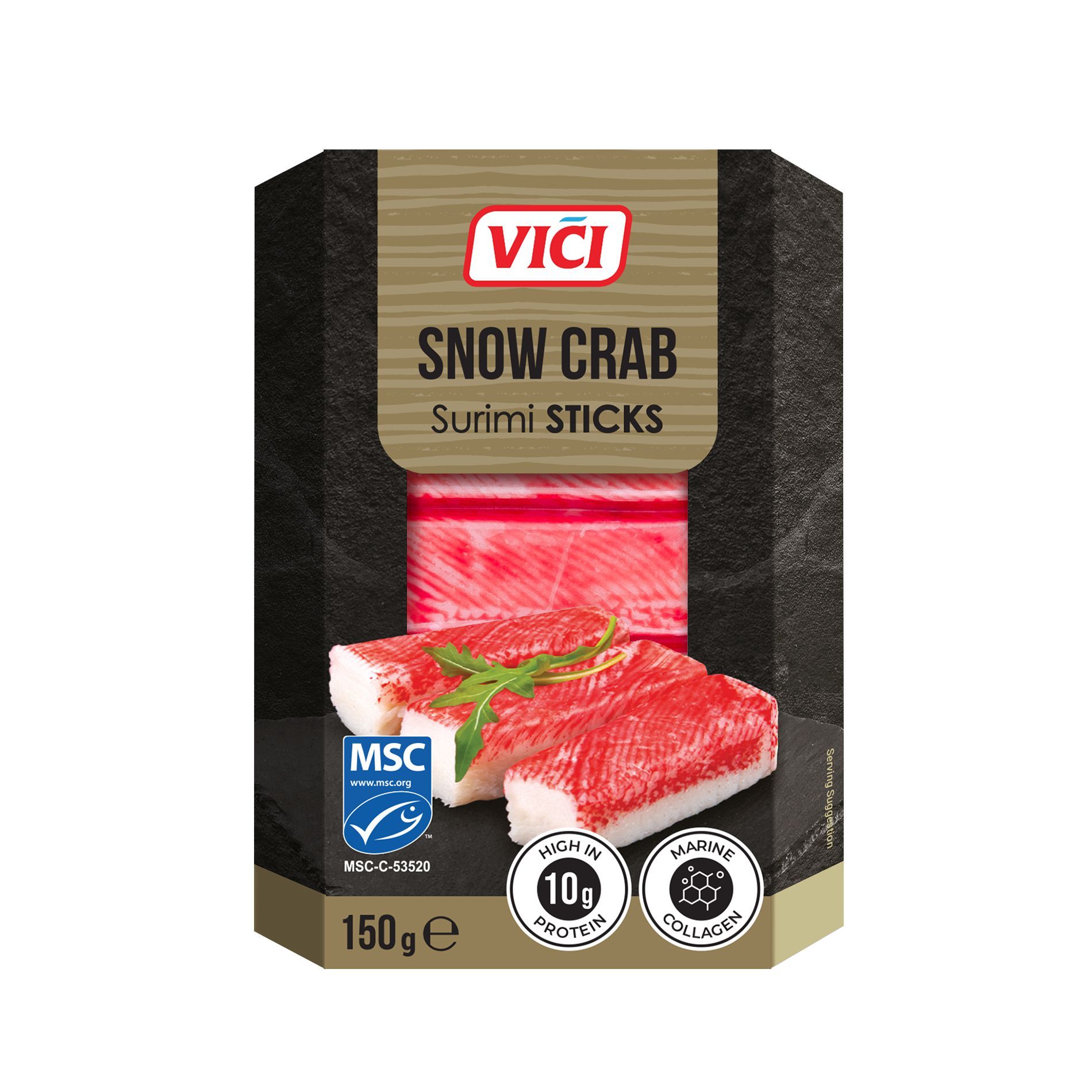 Uzeniny a lahůdky - Vici Surimi krabí tyčinky 150g