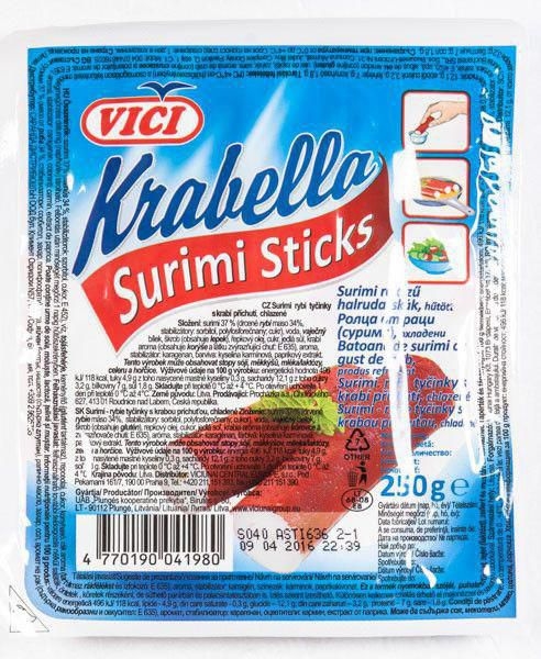 Uzeniny a lahůdky - Vici Surimi tyčinky 250 g