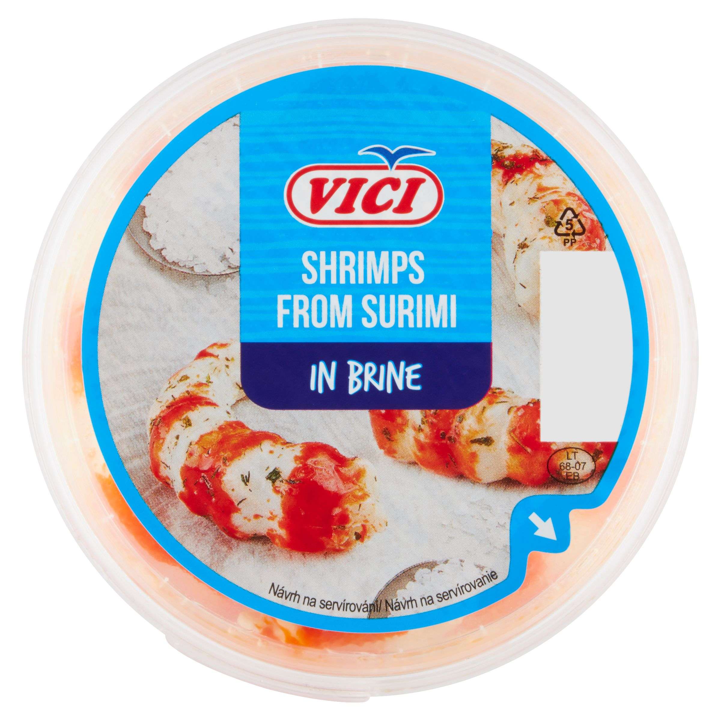 Uzeniny a lahůdky - Vici Surimi ve tvaru maxi krevet v nálevu 320g