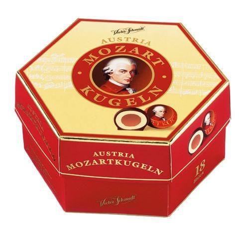 Trvanlivé potraviny - Victor Schmidt Austria Mozartovy kuličky 297 g