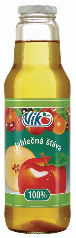Nápoje - Viko Jablečná šťáva 100% 750 ml