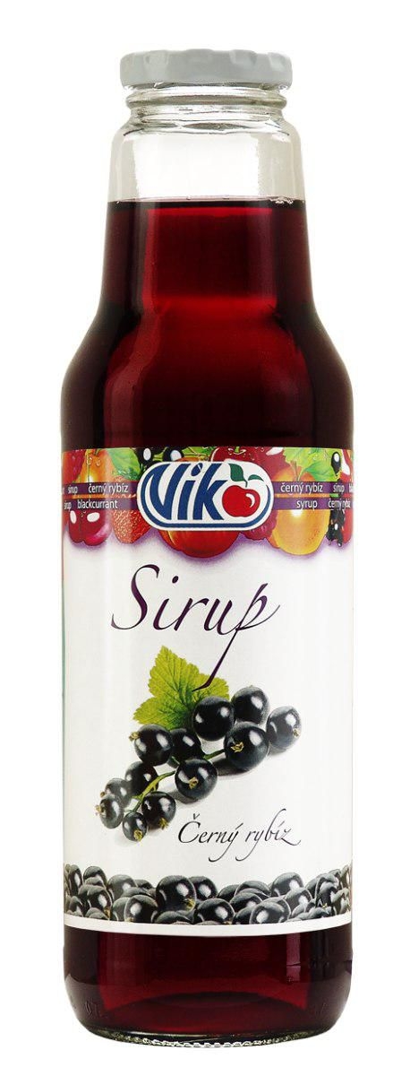Nápoje - Viko Sirup černý rybíz 750ml