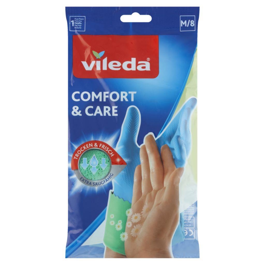 Drogerie a kosmetika - Vileda Comfort Extra rukavice vel. M