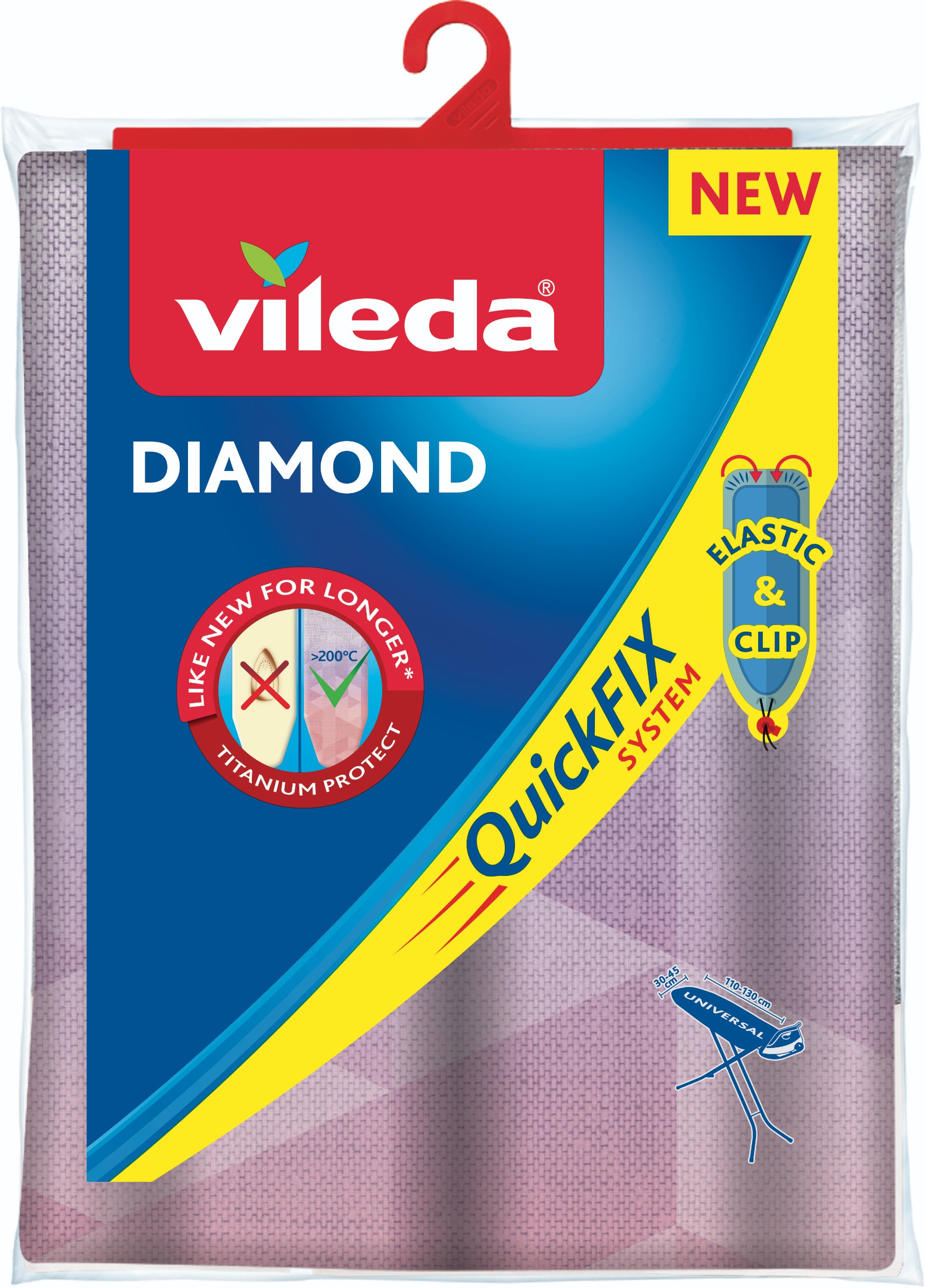 Domácnost a Zahrada - Vileda Diamond potah na žehlicí prkno