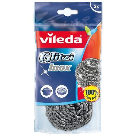 Drogerie a kosmetika - Vileda Inox drátěnka 2 ks