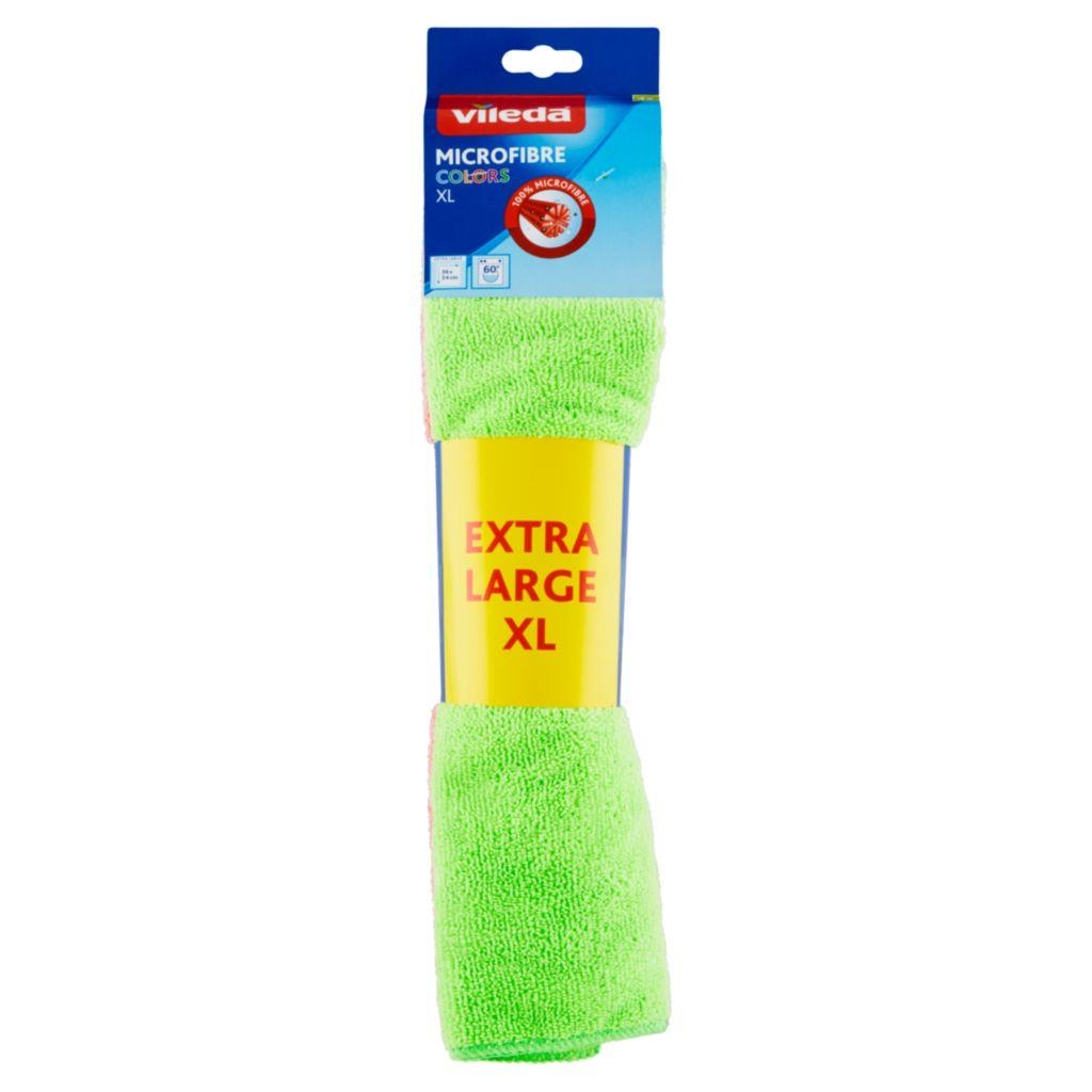 Drogerie a kosmetika - Vileda Microfibre Colors XL univerzální mikrohadřík 4 ks