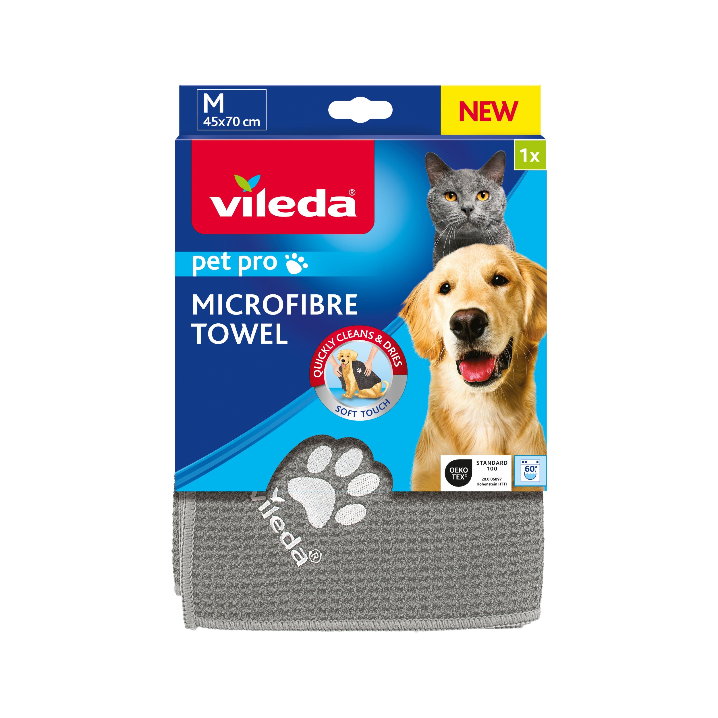 Domácnost a Zahrada - Vileda Pet ručník z mikrovlákna 1 ks