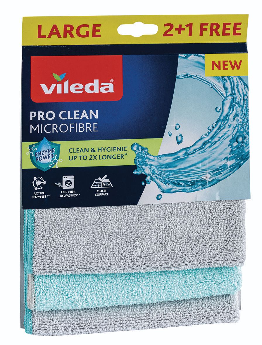 Vileda Pro Clean mikrohadřík 2+1ks-0
