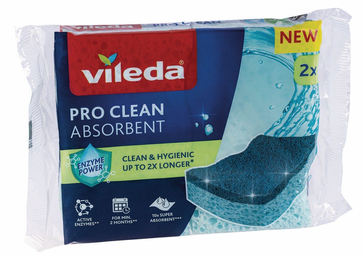 Vileda Pro Clean viskózní houbička 2ks-0
