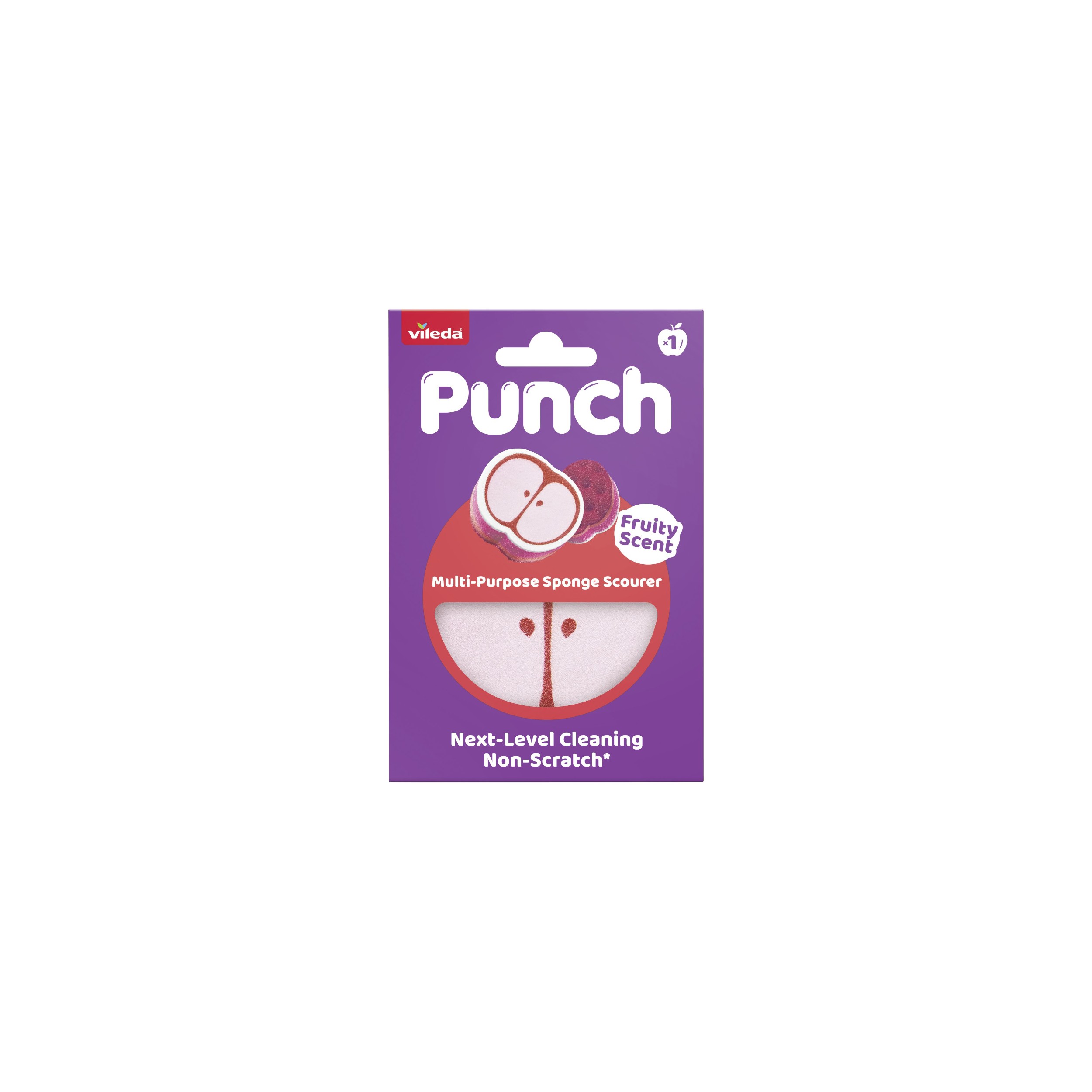 Domácnost a Zahrada - Vileda Punch apple houbička 1ks