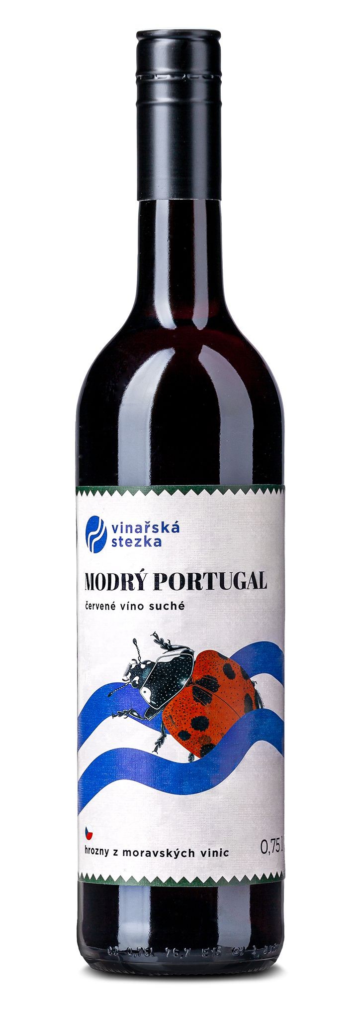 Nápoje - Vinařská Stezka Modrý Portugal jakostní 0,75l
