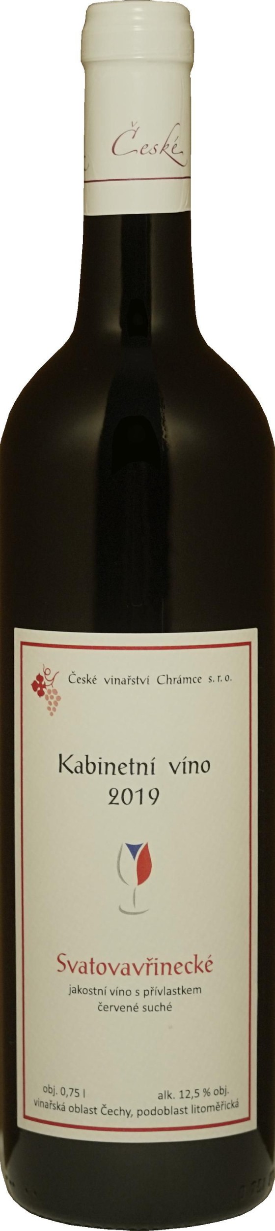 Nápoje - Vinařství Chrámce Svatovavřinecké kabinetní 750 ml