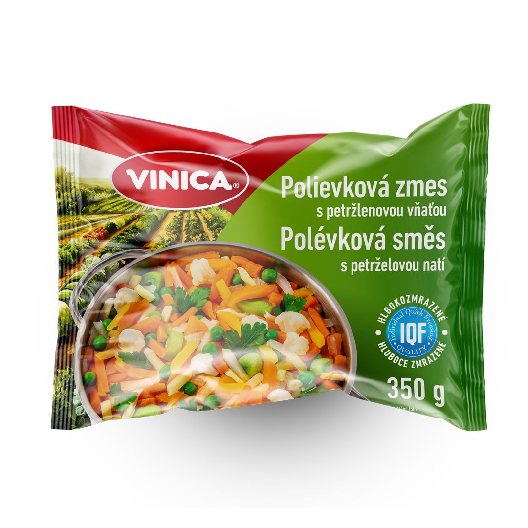 Mražené potraviny - Vinica Polévková směs s petrželkou mražená 350g