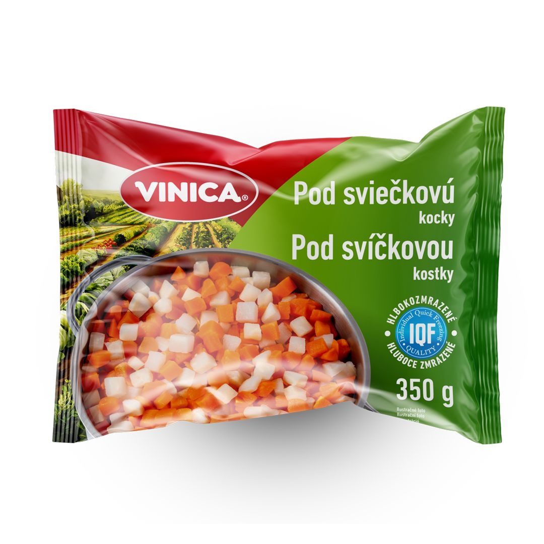 Mražené potraviny - Vinica Směs pod svíčkovou kostka mražená 350g