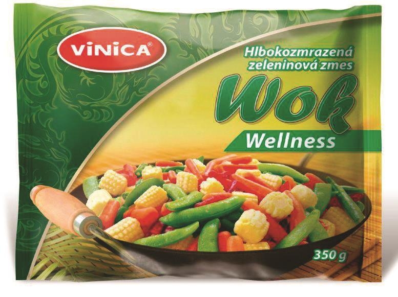 Mražené potraviny - Vinica Směs WOK wellness mražená 350g