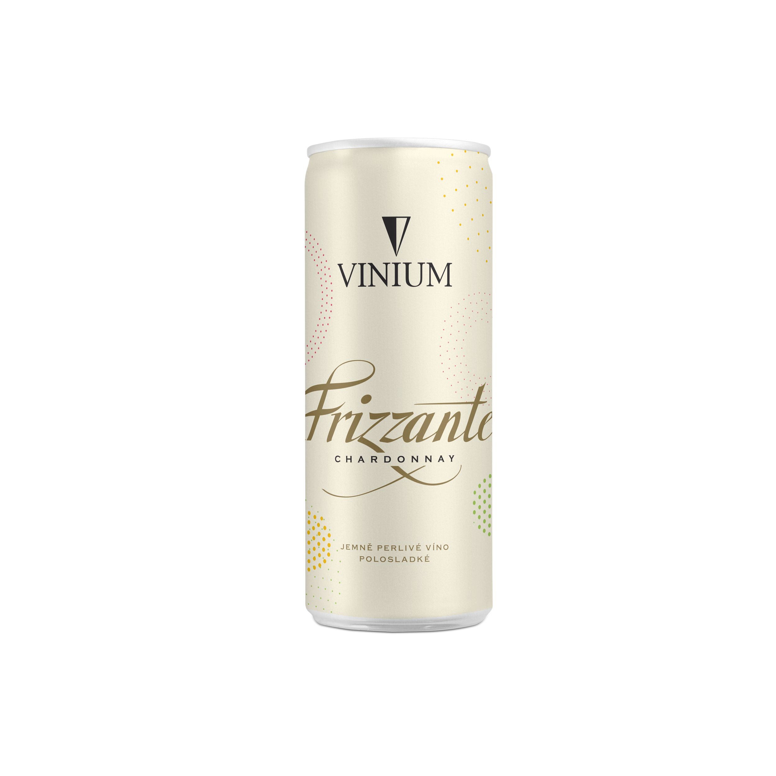 Nápoje - Vinium, Frizzante Chardonnay 0,25 l