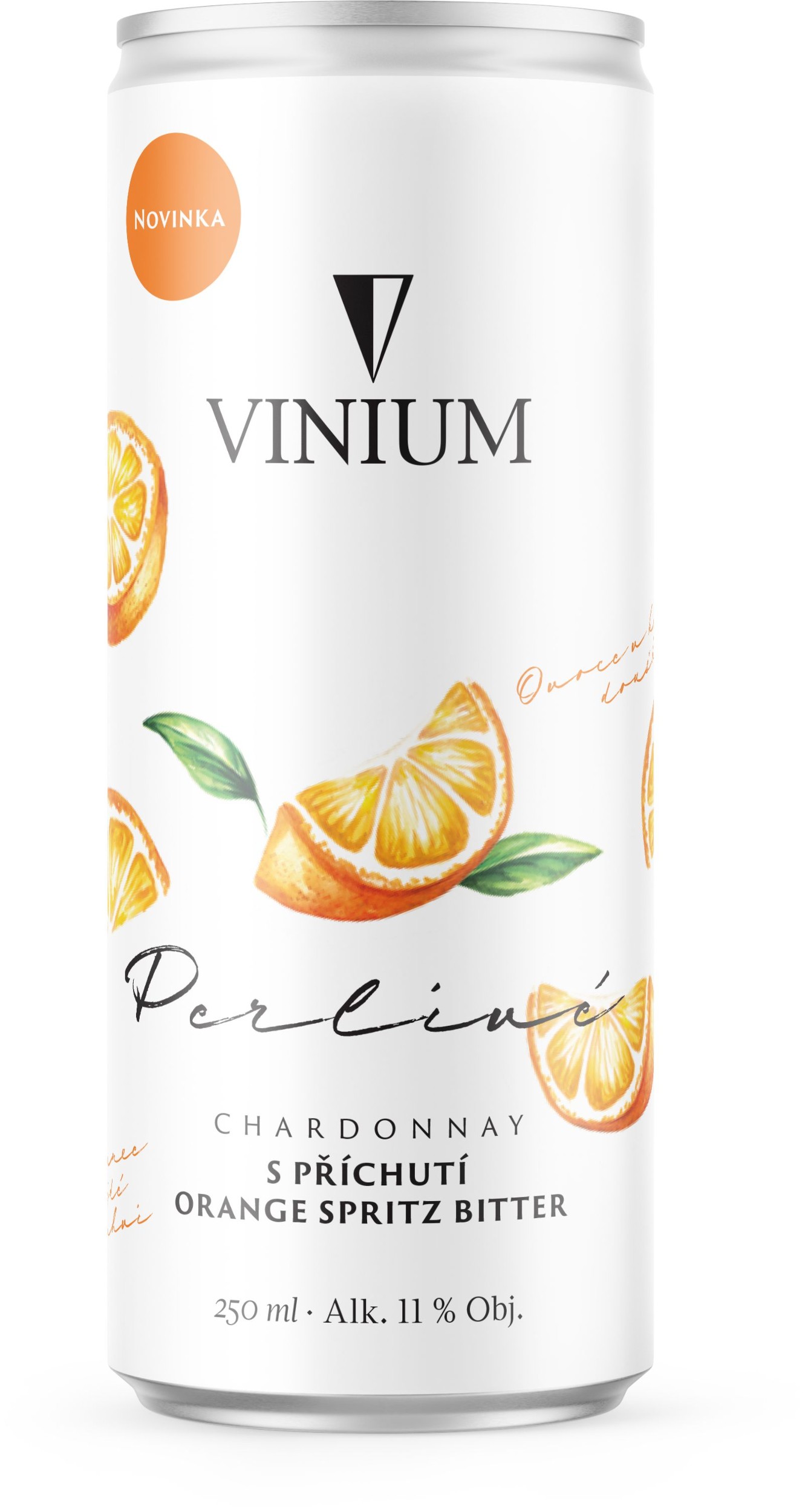 Nápoje - VINIUM Perlivé Chardonnay s příchutí orange spritz bitter
