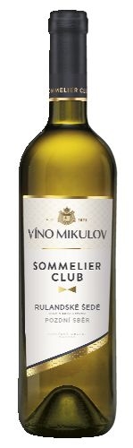Nápoje - Víno Mikulov Sommelier Club Rulandské šedé pozdní sběr 750 ml