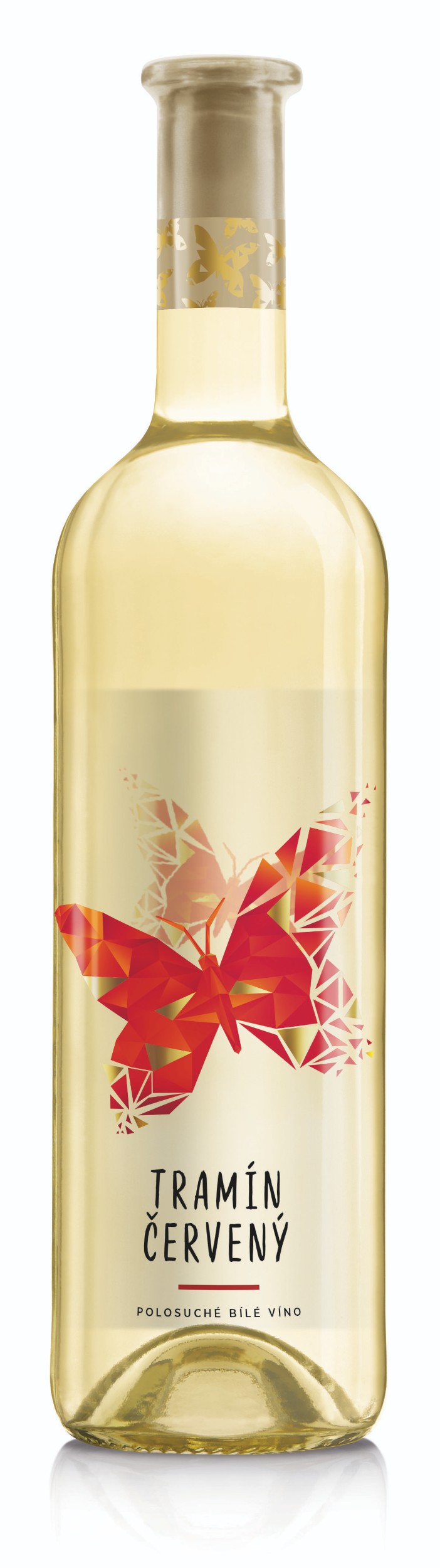 Nápoje - Víno Motýl Tramín červený 750 ml
