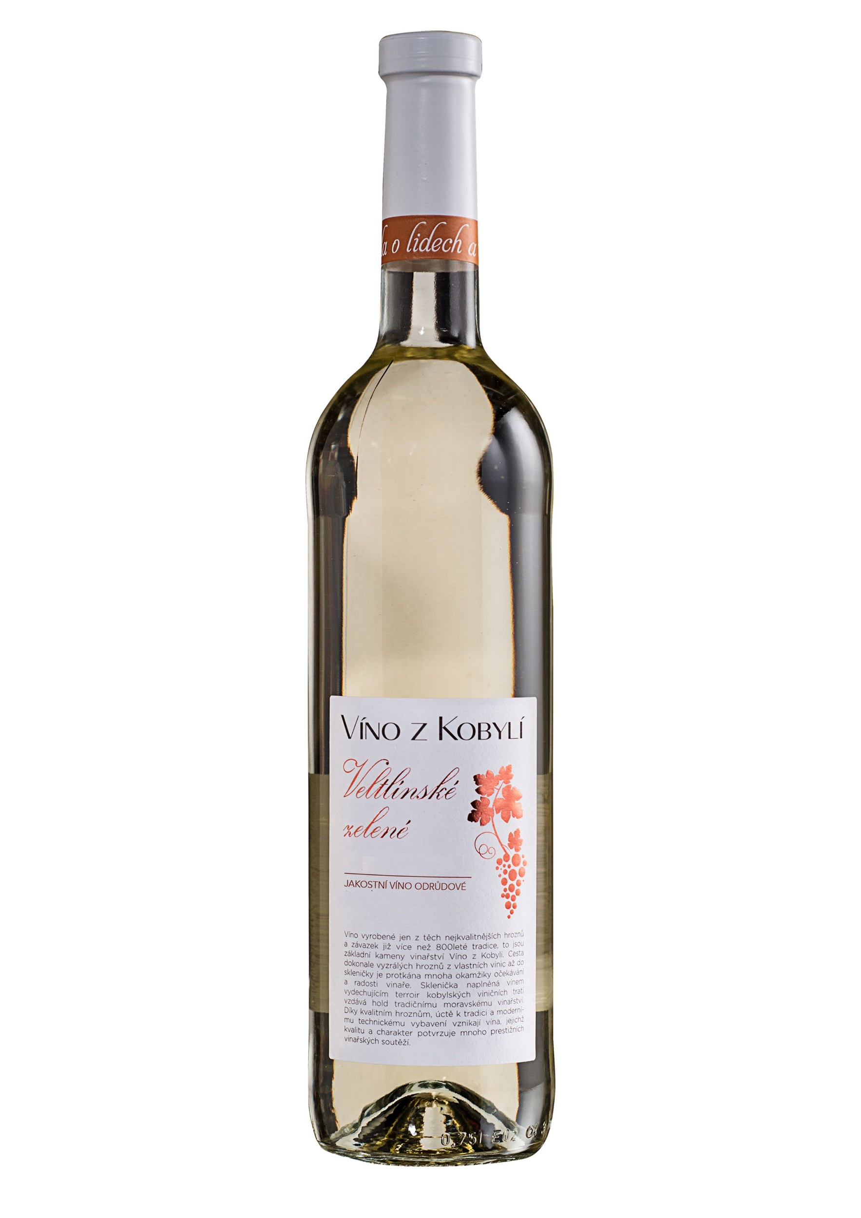 Nápoje - Víno Z Kobylí Veltlínksé zelené GALLERY 0,75l