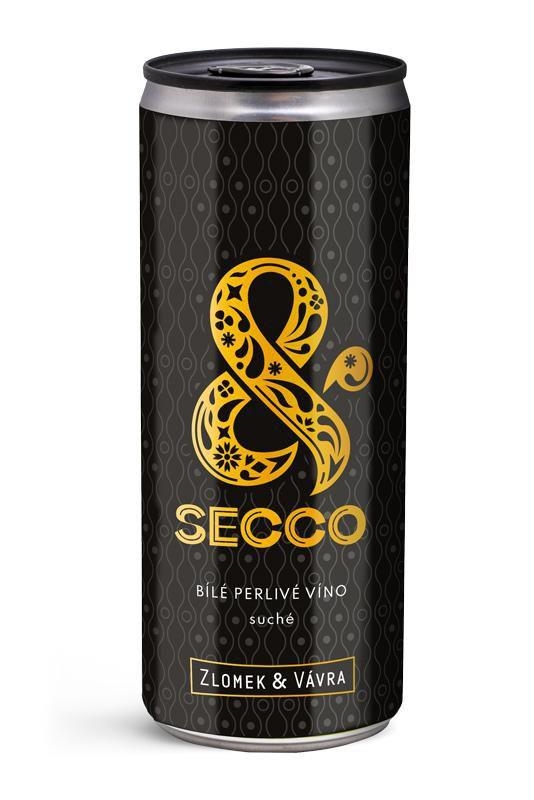 Nápoje - Víno Zlomek & Vávra & Secco suché 250ml