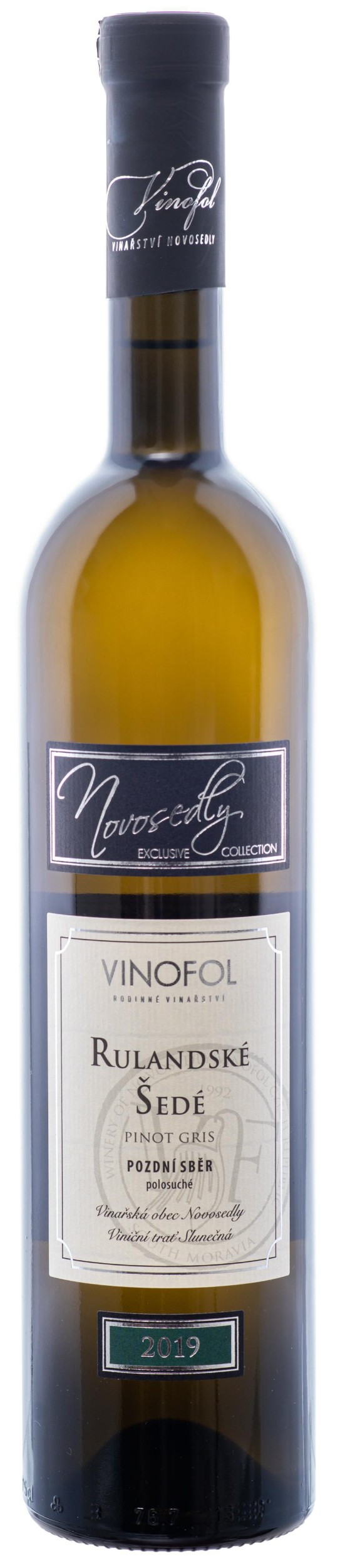 Nápoje - Vinofol Rulandské šedé pozdní sběr 0,75 l