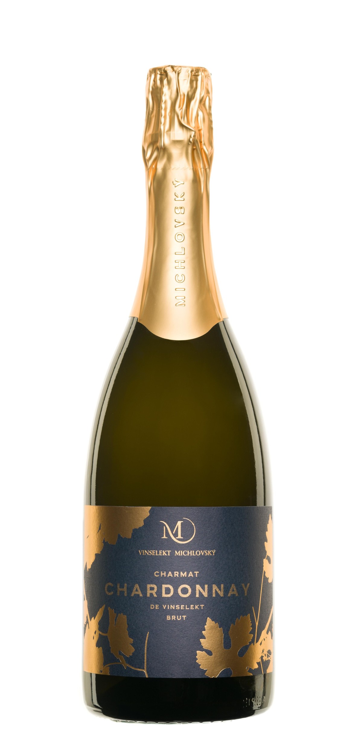 Nápoje - Vinselekt Michlovský Charmat Chardonnay brut, jakostní šumivé víno 0,75l