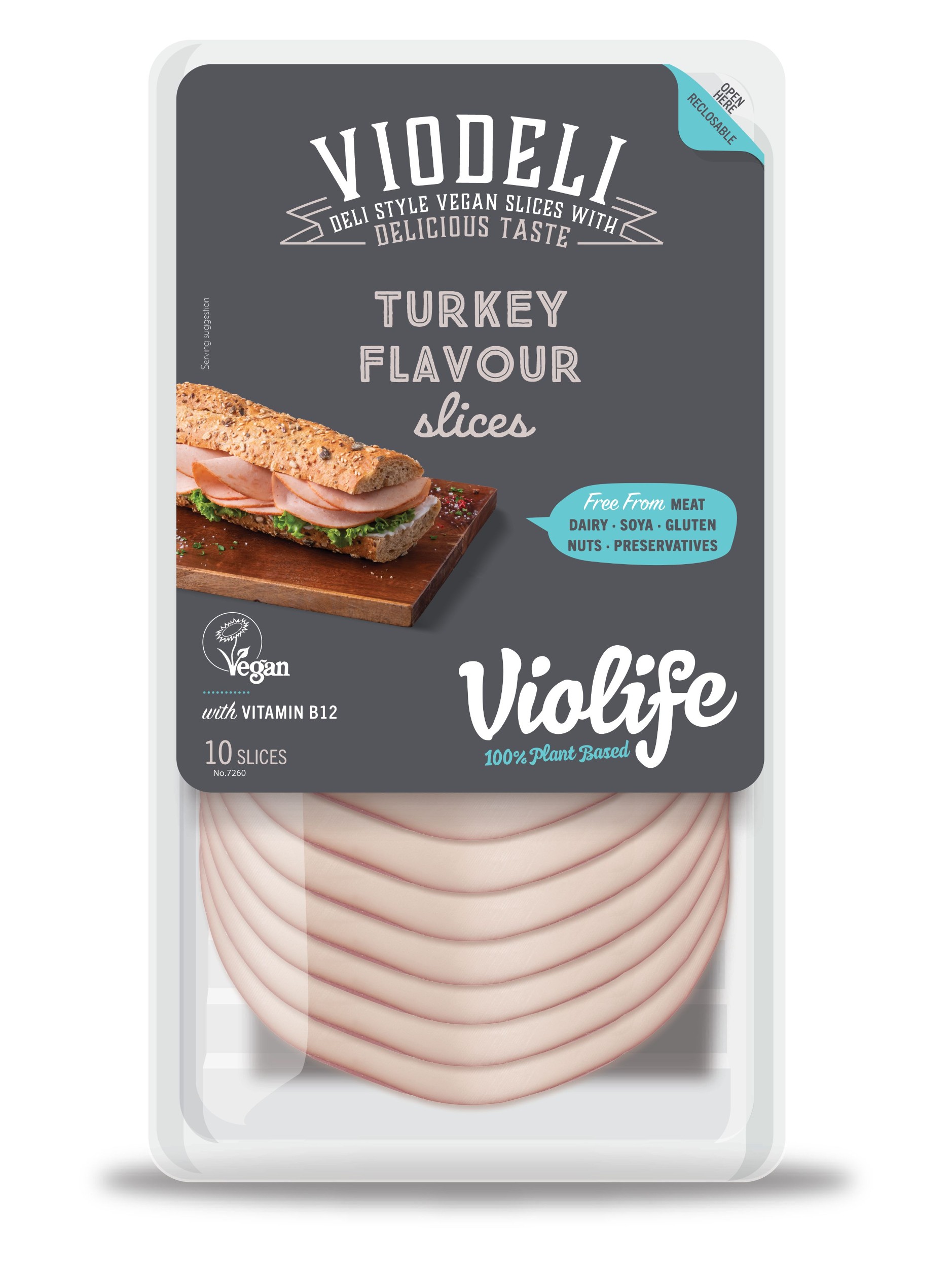 Violife plátky s krůtí příchutí 100g