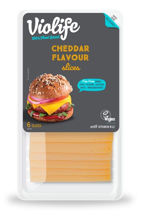 Zdravý svět - Violife plátky s příchutí Cheddar 100g