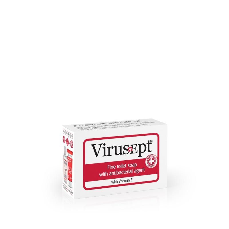 Drogerie a kosmetika - Virusept Toaletní mýdlo s antibakt.přís. 90g