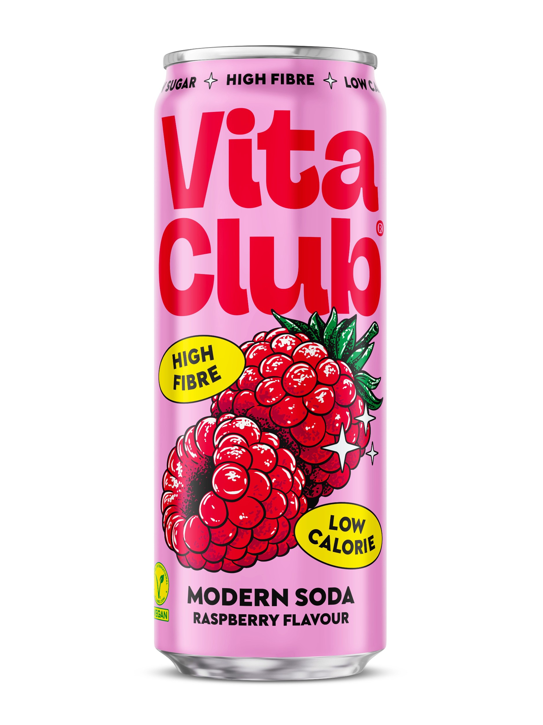 Zdravý svět - Vita Club soda příchuť Malina 330ml
